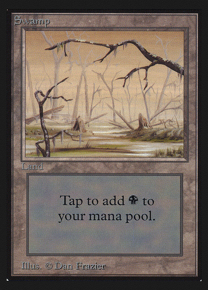 Swamp (Orange Sky) [International Collectors' Edition] | Card Merchant Takapuna