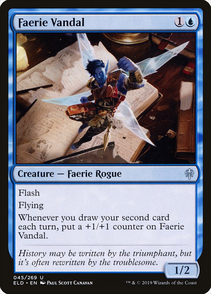 Faerie Vandal [Throne of Eldraine] | Card Merchant Takapuna