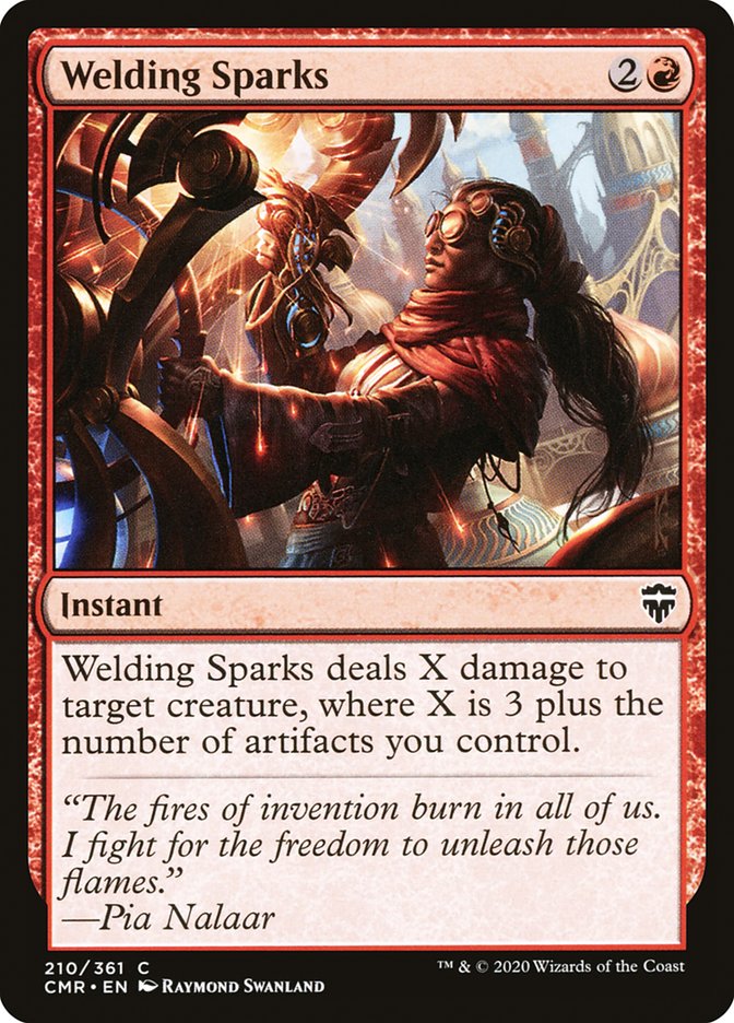 Welding Sparks [Commander Legends] | Card Merchant Takapuna