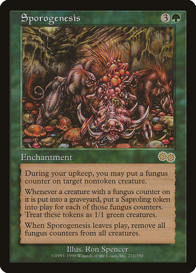 Sporogenesis [Urza's Saga] | Card Merchant Takapuna