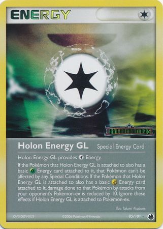 Holon Energy GL (85/101) (Stamped) [EX: Dragon Frontiers] | Card Merchant Takapuna