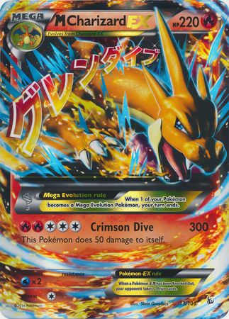 M Charizard EX (13/106) (Jumbo Card) [XY: Flashfire] | Card Merchant Takapuna