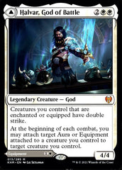 Halvar, God of Battle // Sword of the Realms [Kaldheim] | Card Merchant Takapuna
