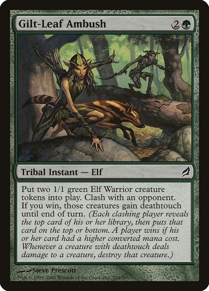 Gilt-Leaf Ambush [Lorwyn] | Card Merchant Takapuna