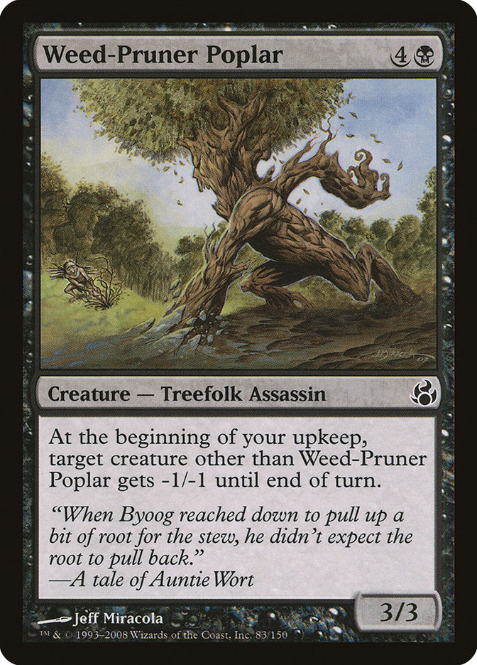 Weed-Pruner Poplar [Morningtide] | Card Merchant Takapuna