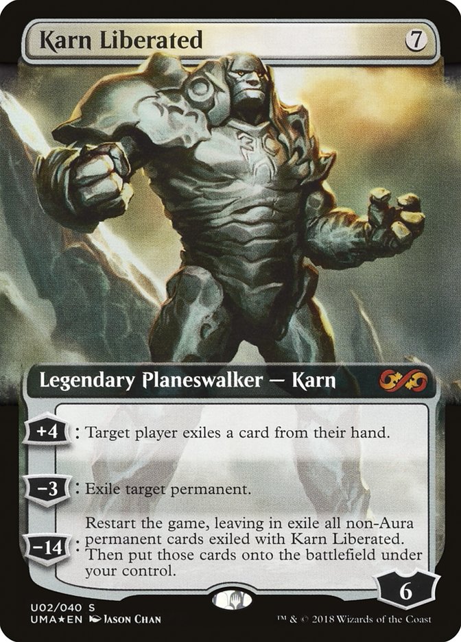 Karn Liberated (Topper) [Ultimate Masters Box Topper] | Card Merchant Takapuna