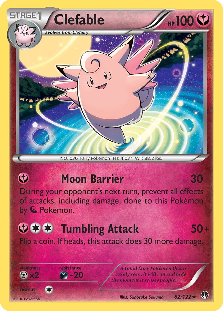 Clefable (82/122) [XY: BREAKpoint] | Card Merchant Takapuna