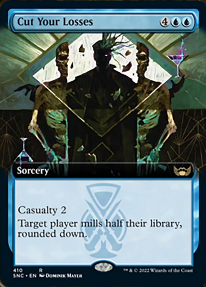 Cut Your Losses (Extended Art) [Streets of New Capenna] | Card Merchant Takapuna