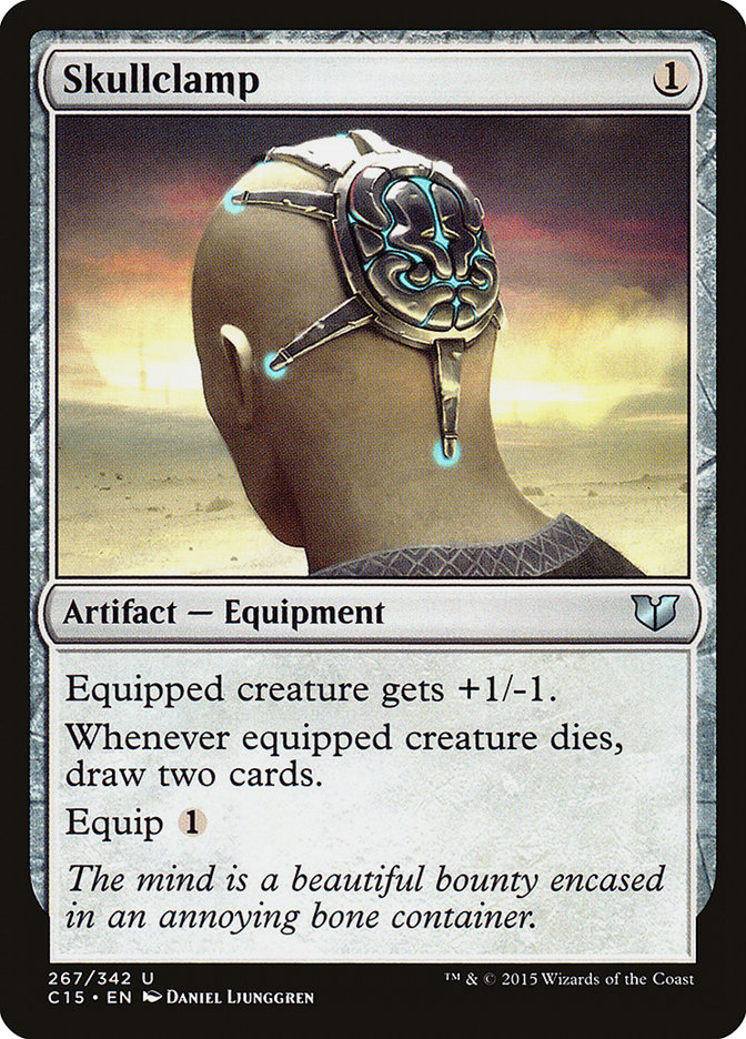 Skullclamp [Commander 2015] | Card Merchant Takapuna