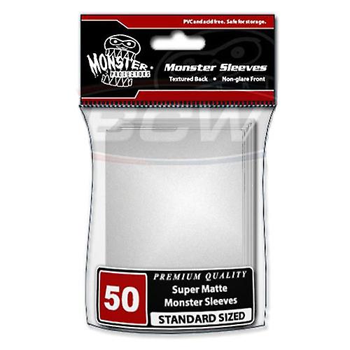 Monster Sleeves Standard 50 ct - White | Card Merchant Takapuna