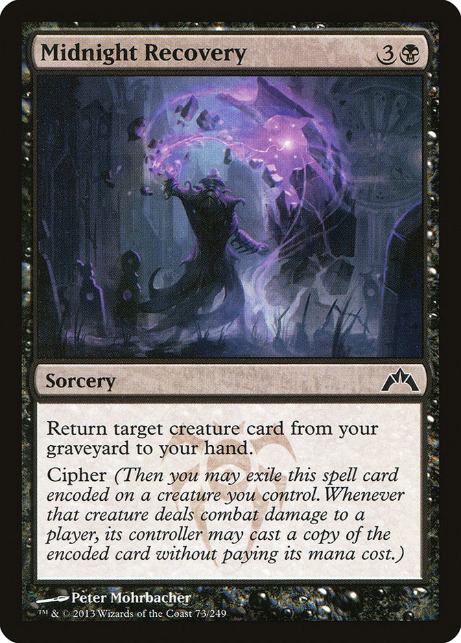 Midnight Recovery [Gatecrash] | Card Merchant Takapuna