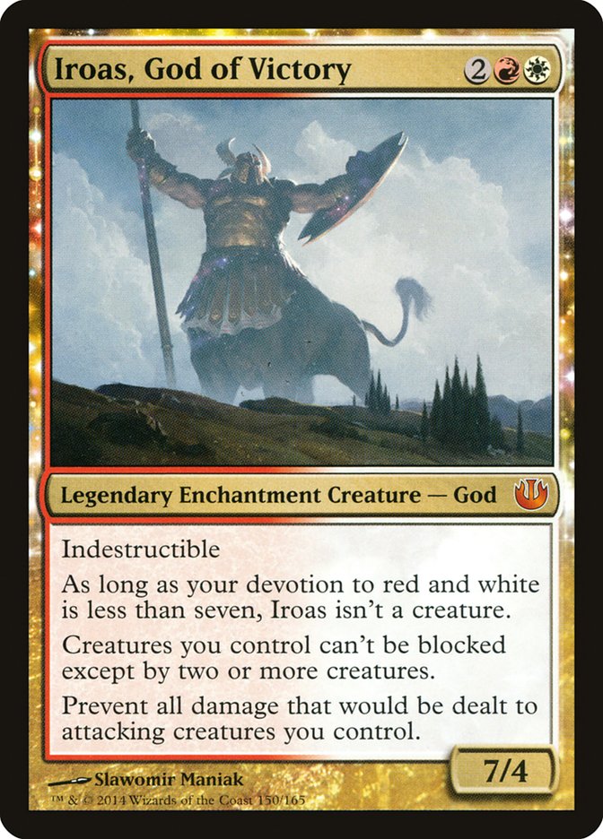 Iroas, God of Victory [Journey into Nyx] | Card Merchant Takapuna