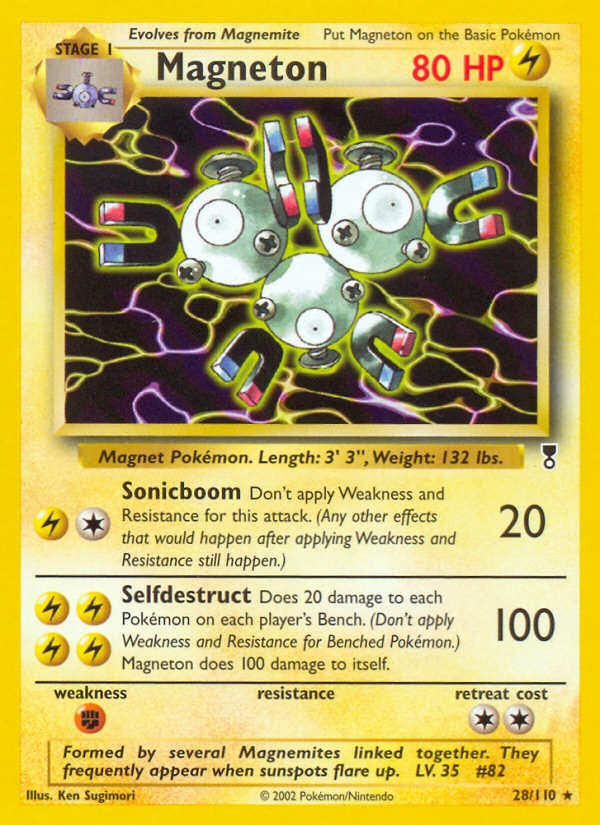 Magneton (28/110) [Legendary Collection] | Card Merchant Takapuna