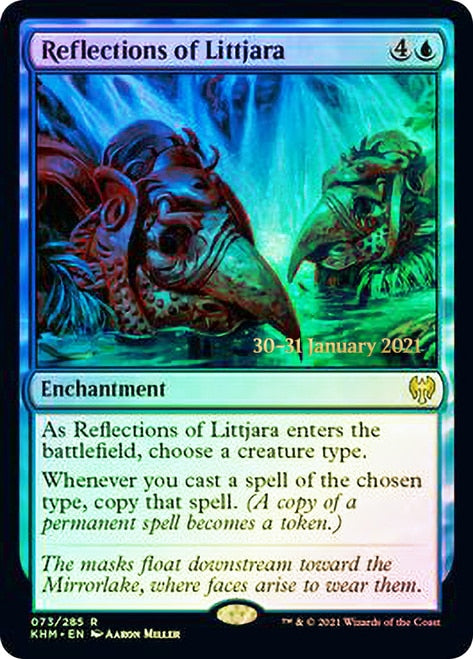 Reflections of Littjara [Kaldheim Prerelease Promos] | Card Merchant Takapuna