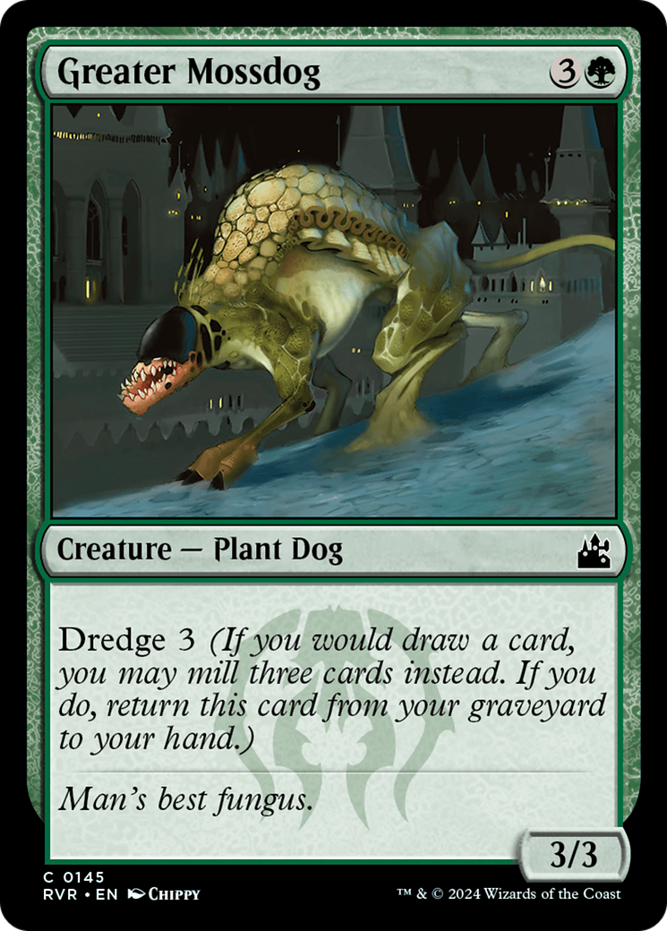 Greater Mossdog [Ravnica Remastered] | Card Merchant Takapuna