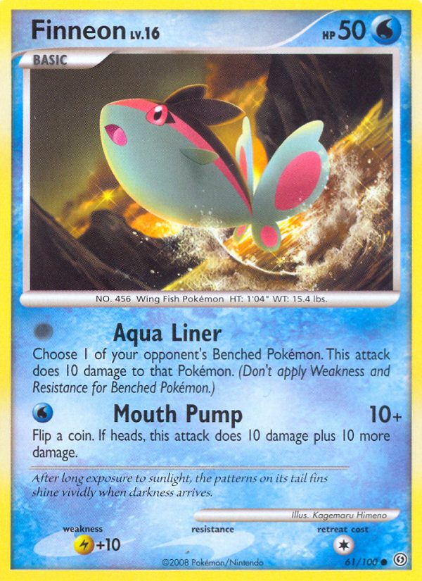 Finneon (61/100) [Diamond & Pearl: Stormfront] | Card Merchant Takapuna