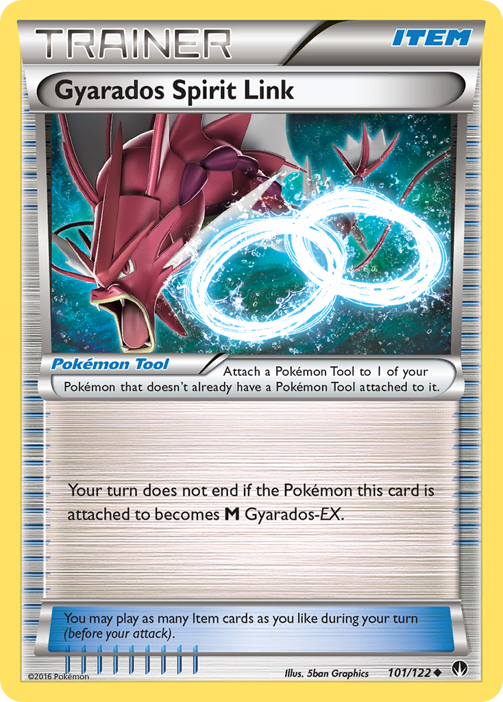 Gyarados Spirit Link (101/122) [XY: BREAKpoint] | Card Merchant Takapuna