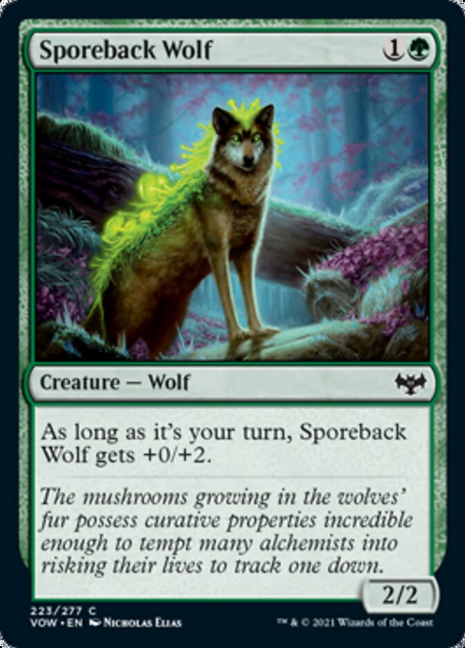 Sporeback Wolf [Innistrad: Crimson Vow] | Card Merchant Takapuna