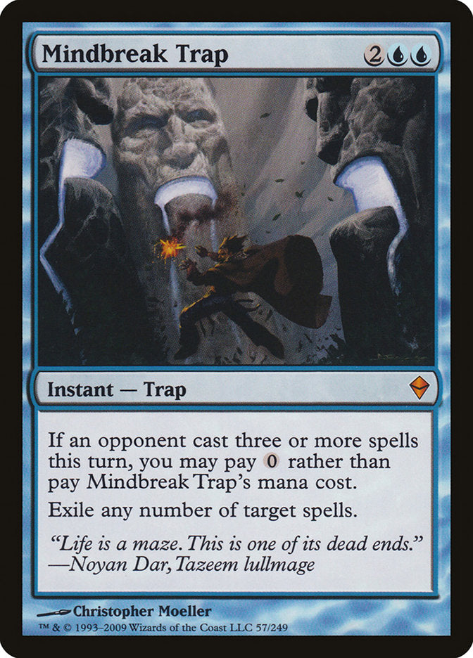 Mindbreak Trap [Zendikar] | Card Merchant Takapuna