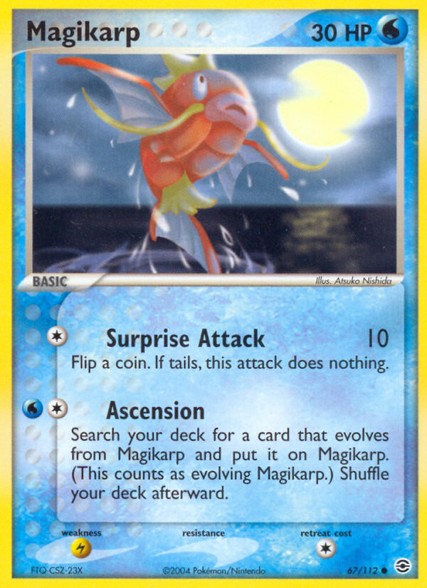 Magikarp (67/112) [EX: FireRed & LeafGreen] | Card Merchant Takapuna