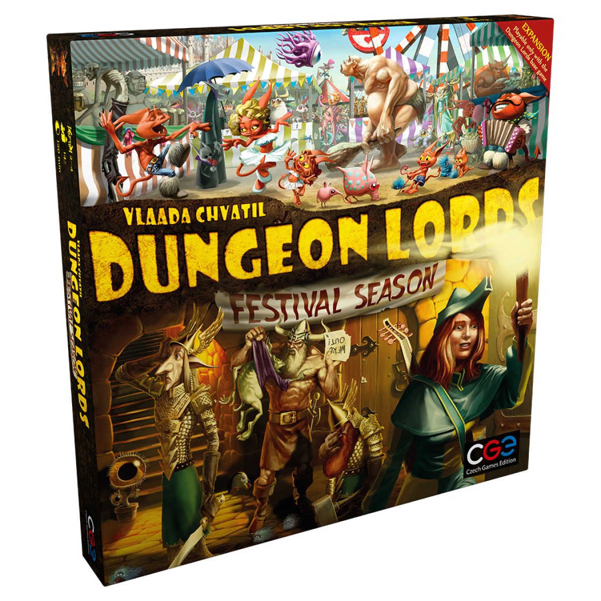Dungeon Lords: Festival Season | Card Merchant Takapuna