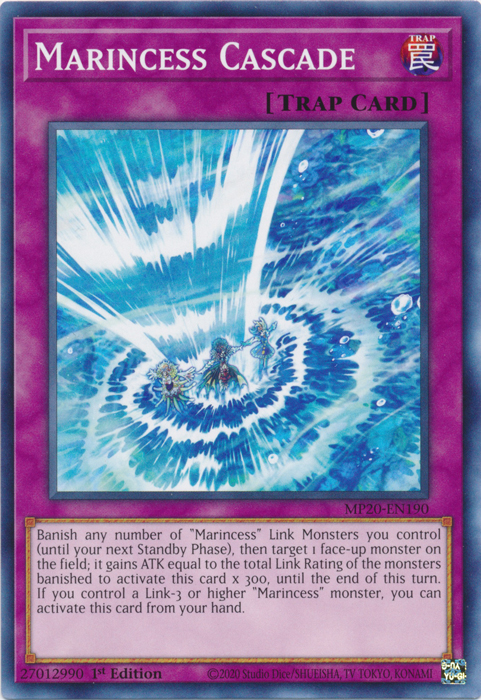 Marincess Cascade [MP20-EN190] Common | Card Merchant Takapuna