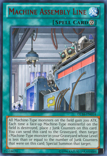 Machine Assembly Line (Red) [DL16-EN014] Rare | Card Merchant Takapuna
