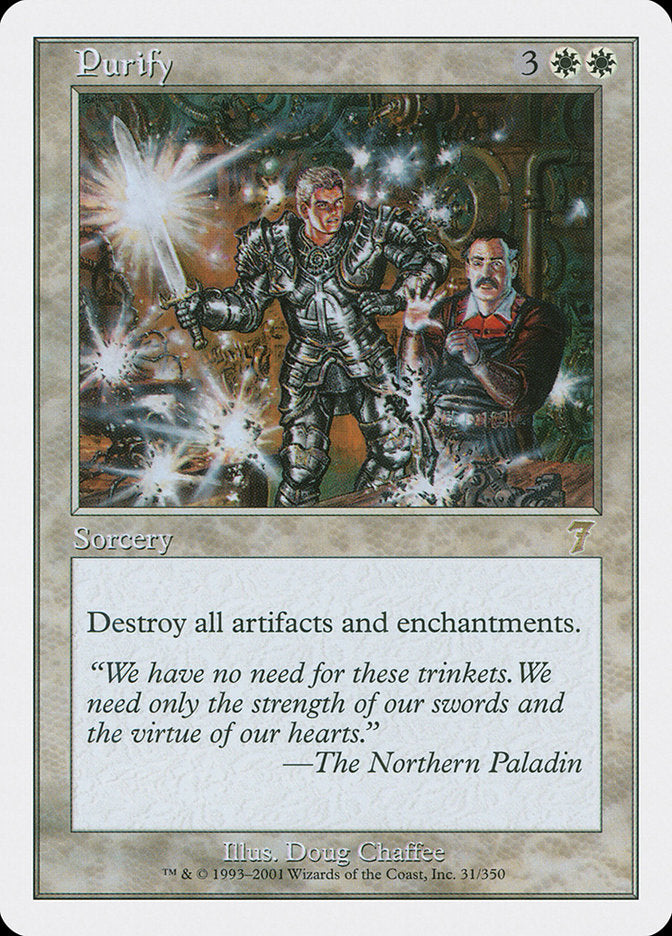 Purify [Seventh Edition] | Card Merchant Takapuna