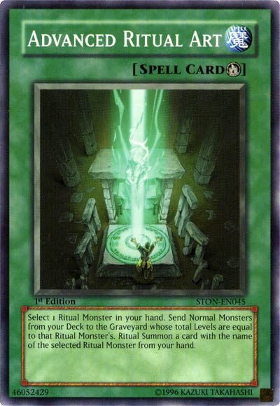 Advanced Ritual Art [STON-EN045] Common | Card Merchant Takapuna