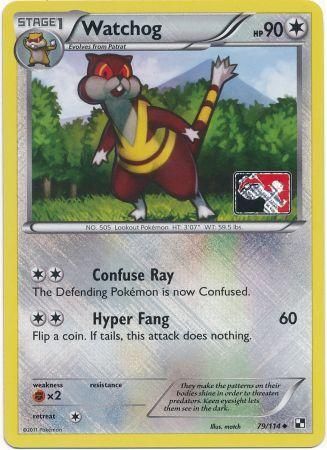 Watchog (79/114) (League Promo) [Black & White: Base Set] | Card Merchant Takapuna