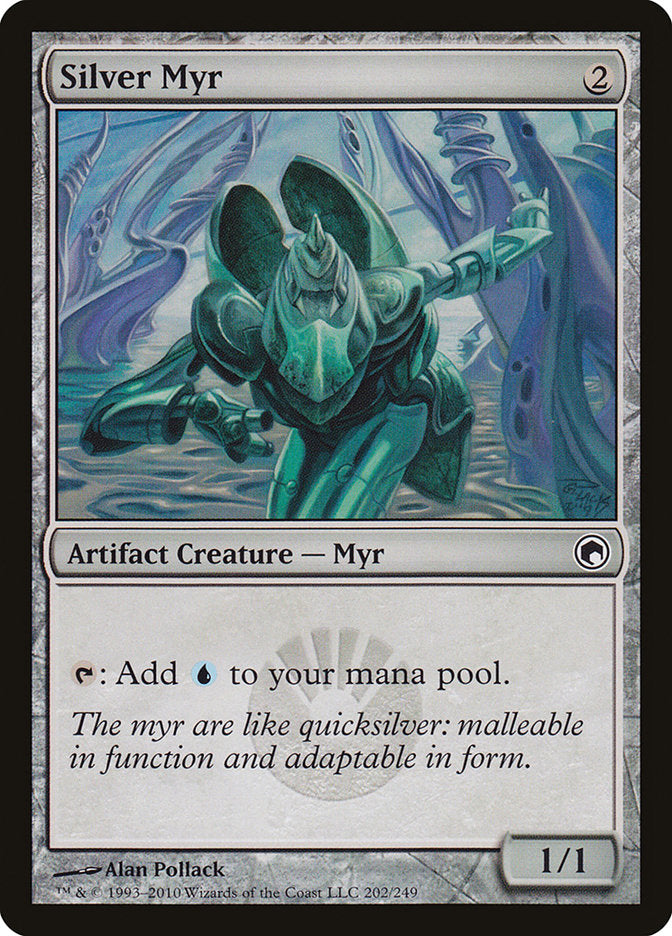 Silver Myr [Scars of Mirrodin] | Card Merchant Takapuna