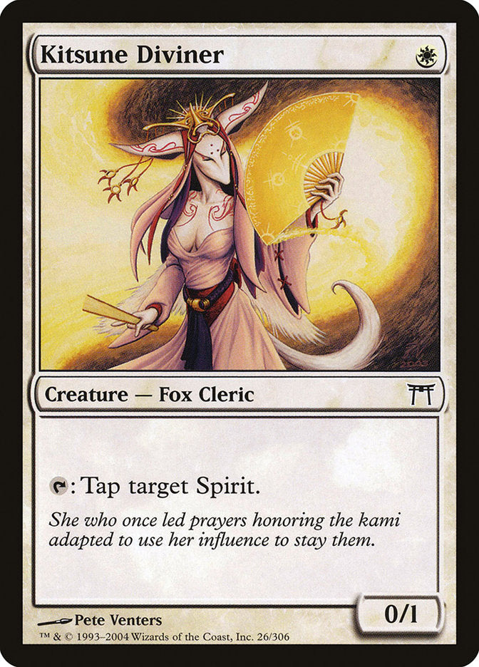 Kitsune Diviner [Champions of Kamigawa] | Card Merchant Takapuna