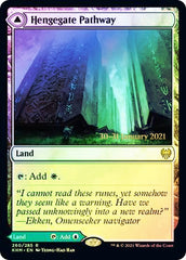 Hengegate Pathway // Mistgate Pathway [Kaldheim Prerelease Promos] | Card Merchant Takapuna