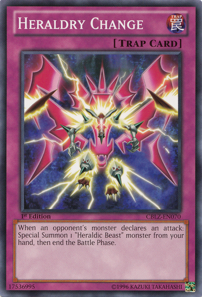 Heraldry Change [CBLZ-EN070] Common | Card Merchant Takapuna