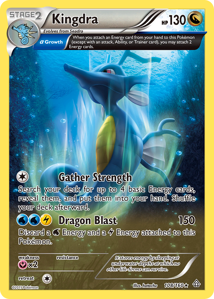 Kingdra (108/160) [XY: Primal Clash] | Card Merchant Takapuna