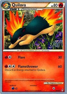 Quilava (49/95) (Reshiphlosion - Christopher Kan) [World Championships 2011] | Card Merchant Takapuna