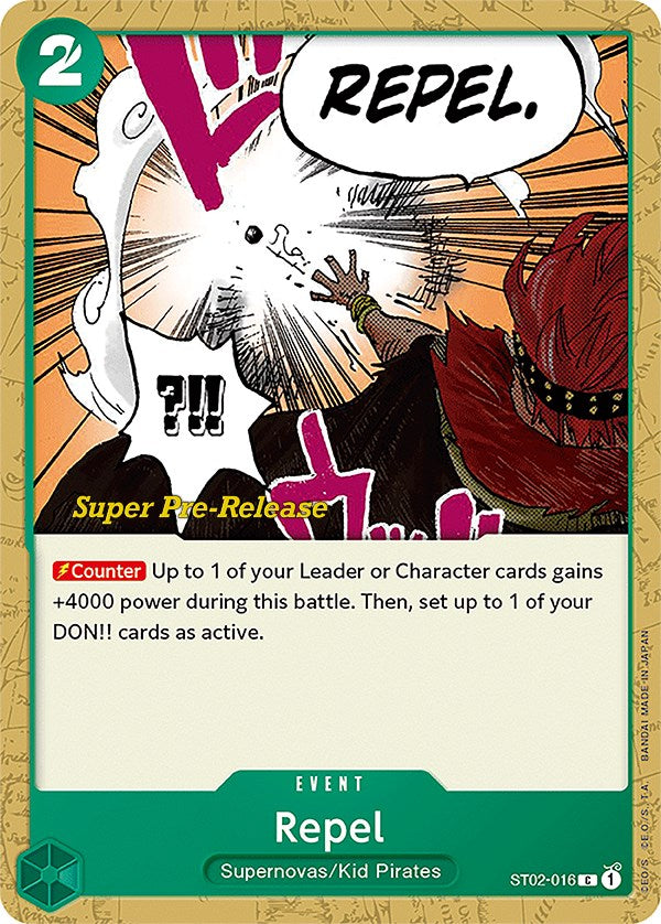 Repel [Super Pre-Release Starter Deck: Worst Generation] | Card Merchant Takapuna