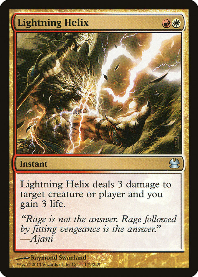 Lightning Helix [Modern Masters] | Card Merchant Takapuna