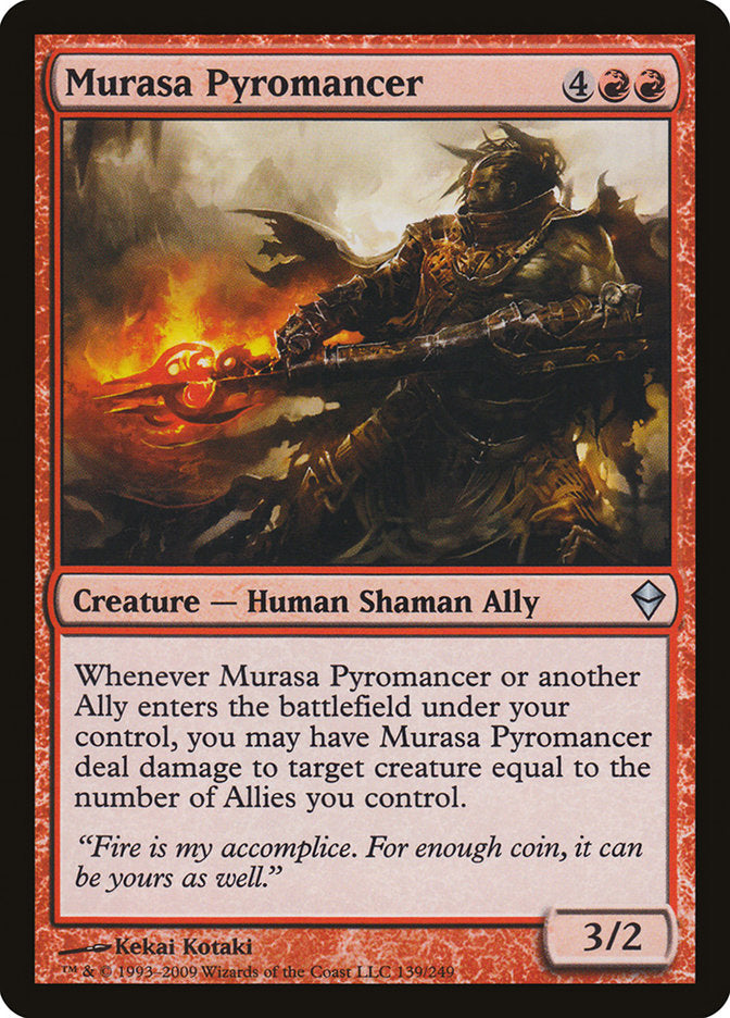 Murasa Pyromancer [Zendikar] | Card Merchant Takapuna