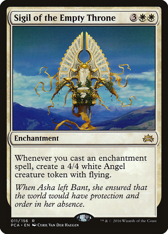 Sigil of the Empty Throne [Planechase Anthology] | Card Merchant Takapuna