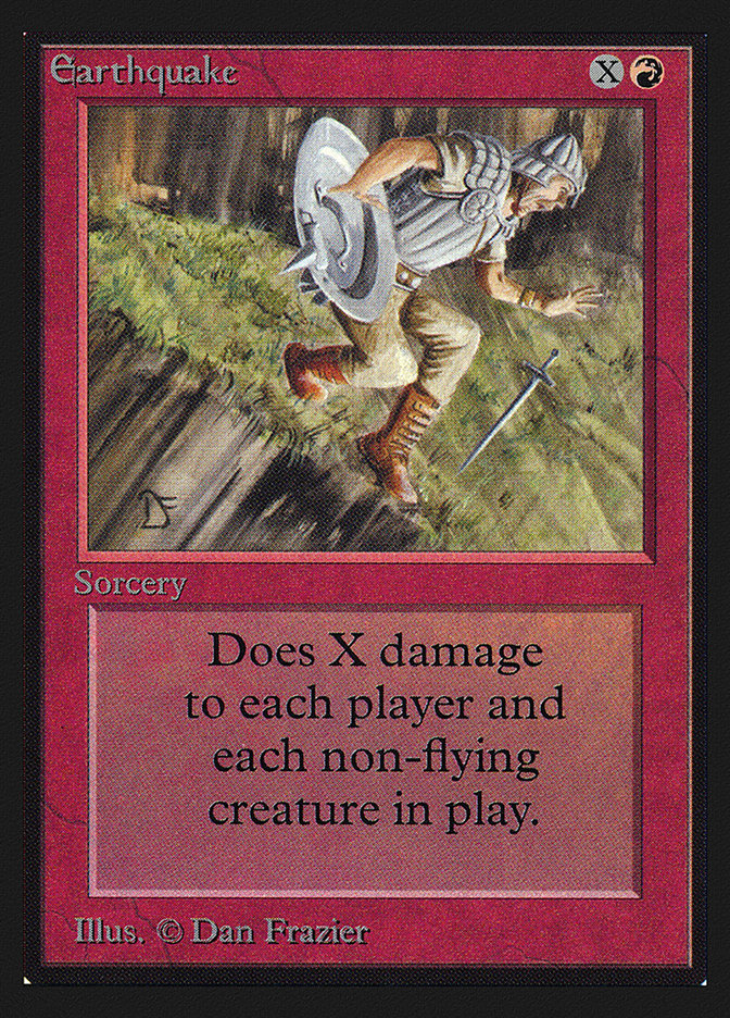 Earthquake [International Collectors' Edition] | Card Merchant Takapuna