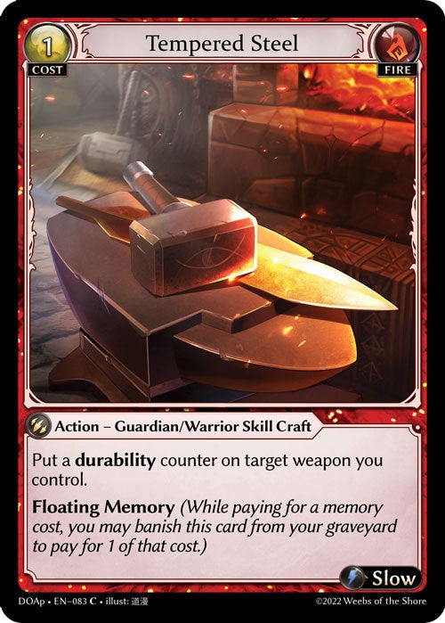 Tempered Steel (083) [Dawn of Ashes: Prelude] | Card Merchant Takapuna