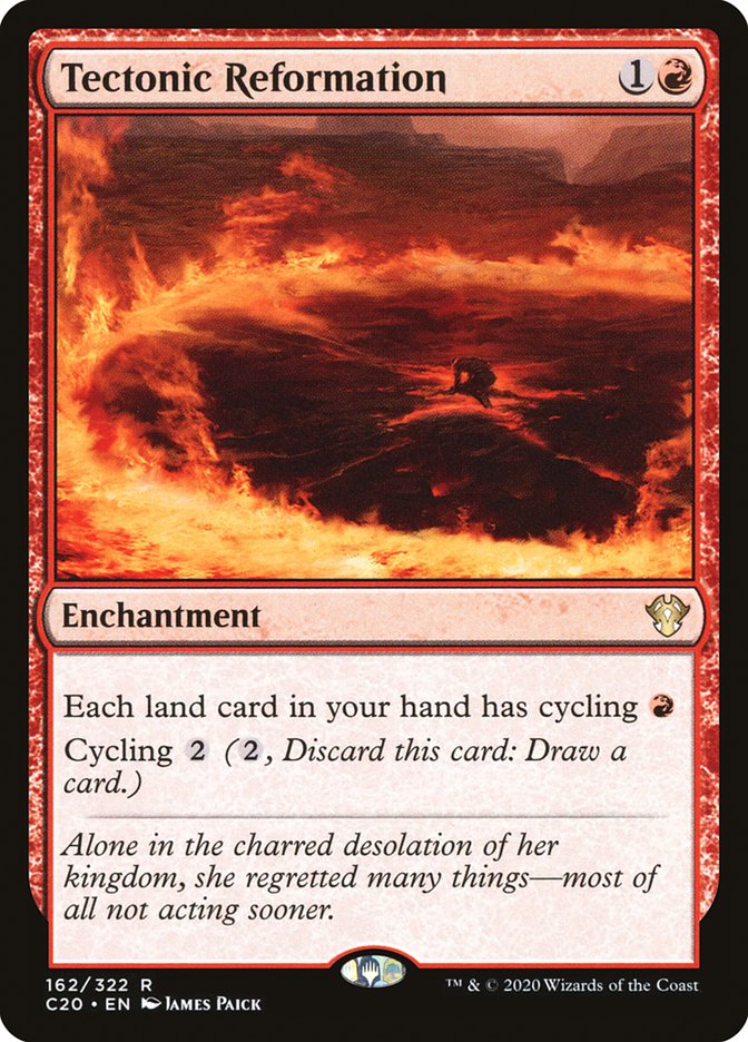 Tectonic Reformation [Commander 2020] | Card Merchant Takapuna