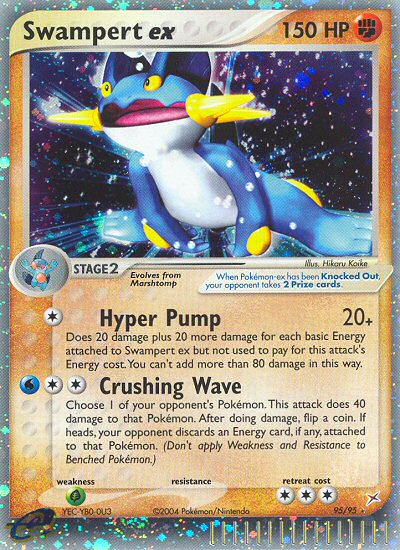 Swampert ex (95/95) [EX: Team Magma vs Team Aqua] | Card Merchant Takapuna