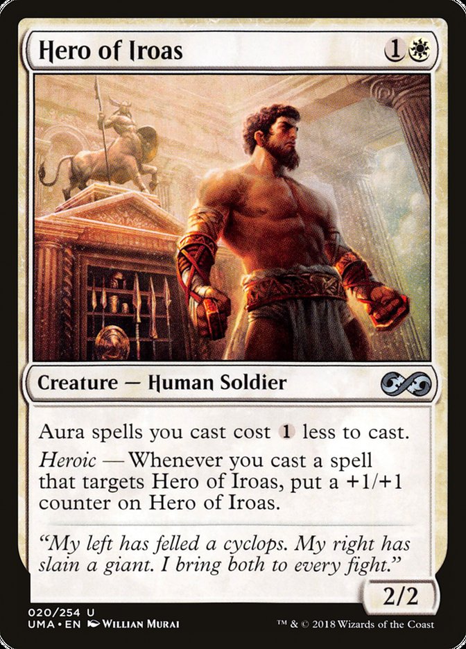 Hero of Iroas [Ultimate Masters] | Card Merchant Takapuna