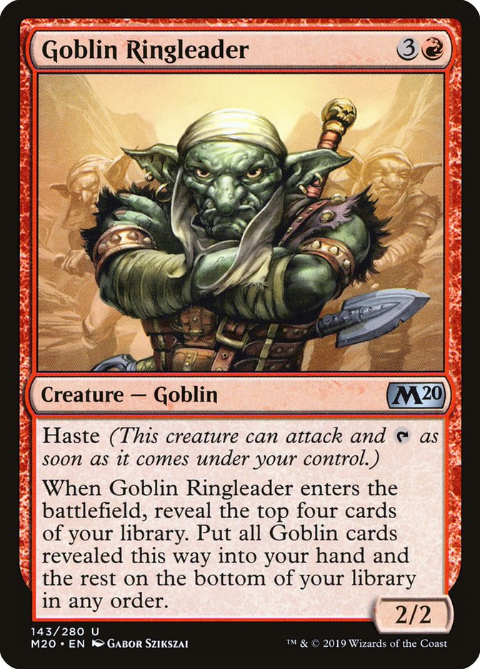 Goblin Ringleader [Core Set 2020] | Card Merchant Takapuna