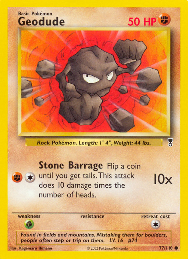 Geodude (77/110) [Legendary Collection] | Card Merchant Takapuna