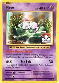 Mew - 53/108 (League Promo) [3rd Place] (53) [League & Championship Cards] | Card Merchant Takapuna
