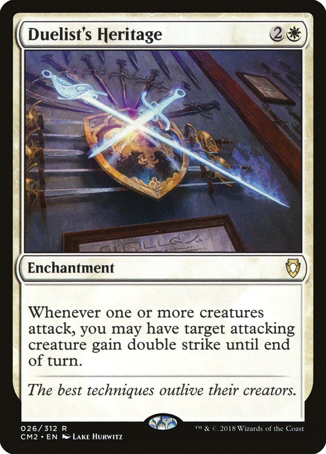 Duelist's Heritage [Commander Anthology Volume II] | Card Merchant Takapuna