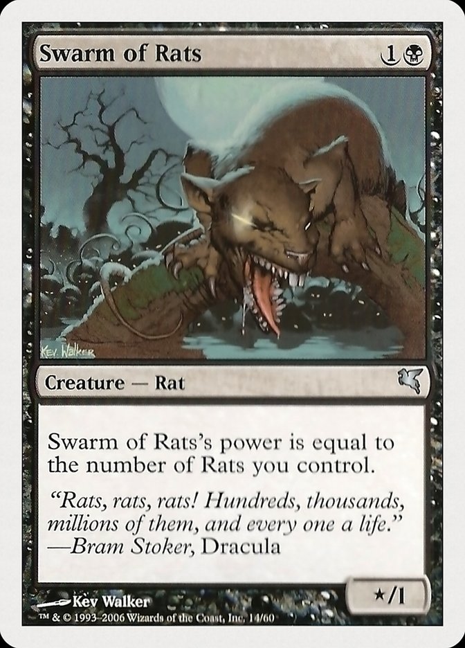 Swarm of Rats (14) [Hachette UK] | Card Merchant Takapuna
